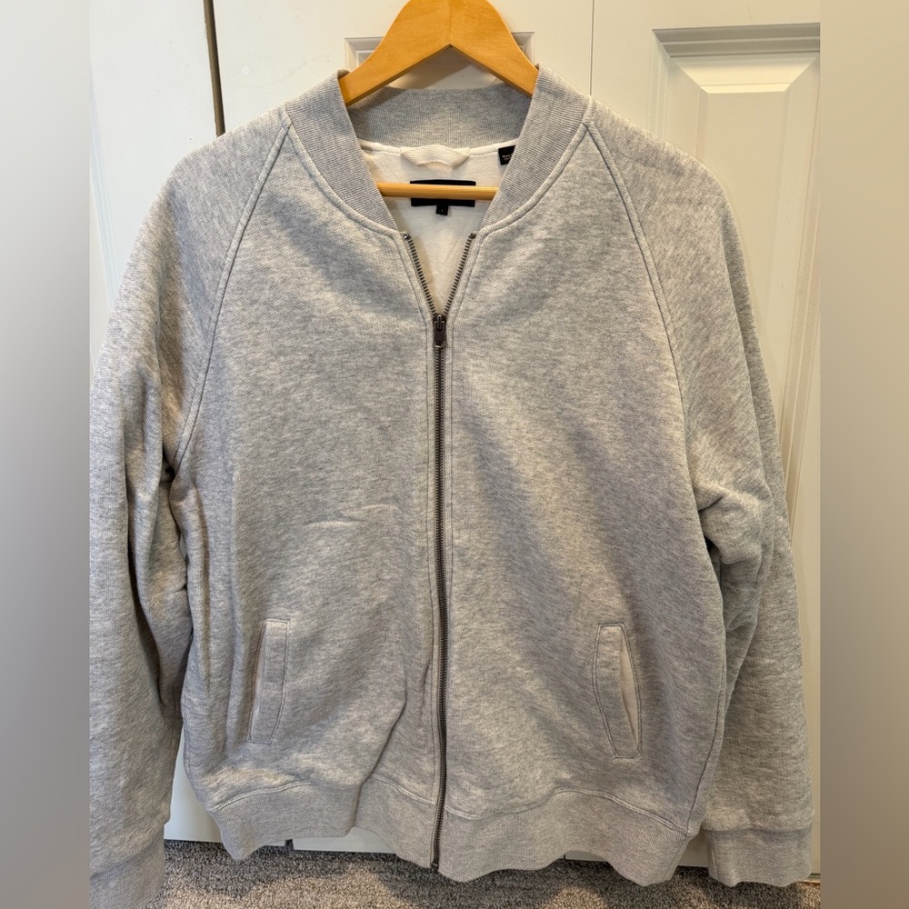 Vince Men’s Full Zip Sweatshirt / Bomber Jacket